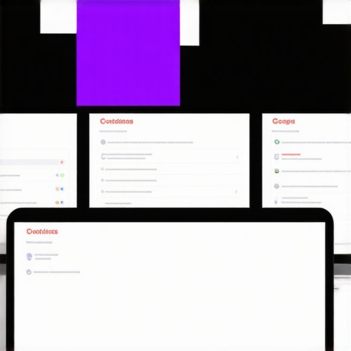 Digital Marketer Monitoring Local Search Ranking Person reviewing SEO and local search ranking tools on computer screens