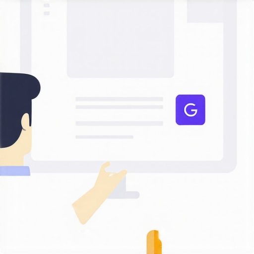 Person editing GMB listing details on a computer