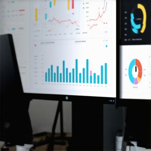 Screenshot of local SEO performance metrics on a digital dashboard.