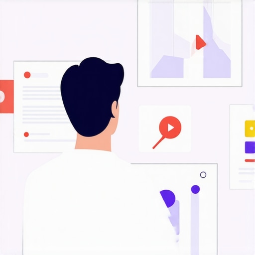 Person examining digital maps and data charts to identify ranking issues