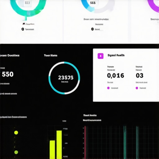 Screenshot of a professional SEO tools dashboard monitoring GMB signals and rankings.