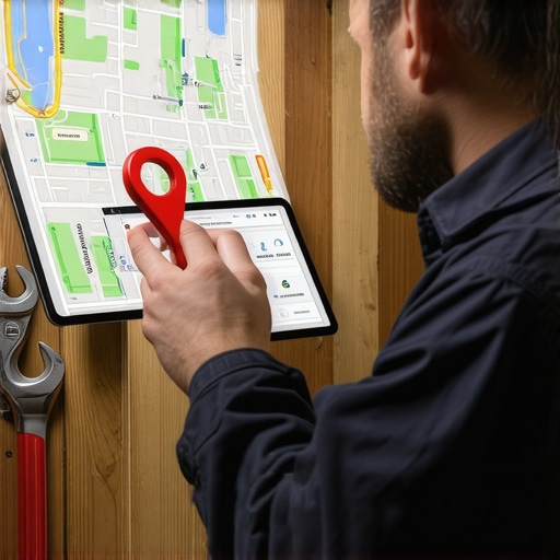 How a simple content fix restored a plumber's map position